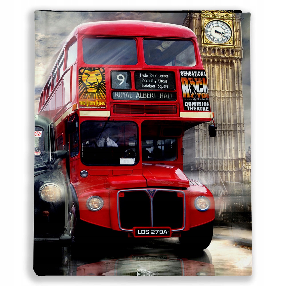 Tradiční album s 60 černými listy 19,5x26 Londýn 353(cz)