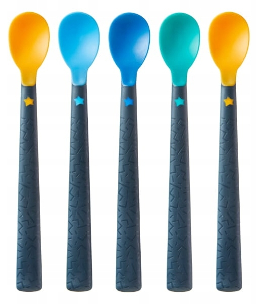 

Tommee Tippee Łyżeczka Z Miękką Końcówką 4m+ 5SZT
