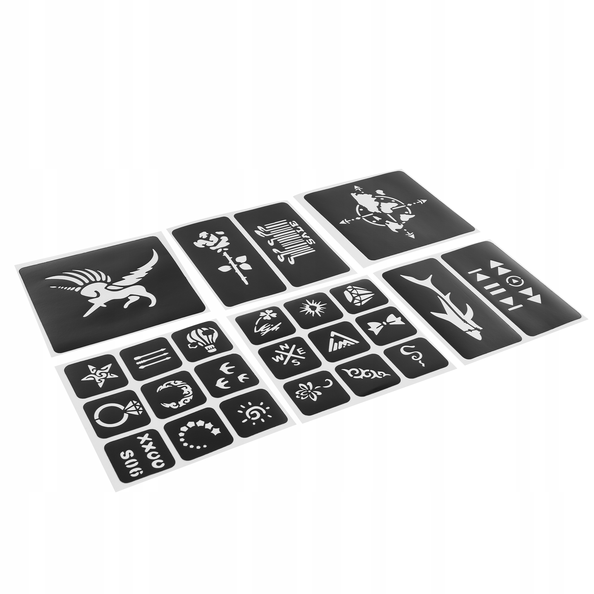 LT394 ZESTAW DO ROBIENIA TATUAŻY ZMYWALNE TATUAŻE