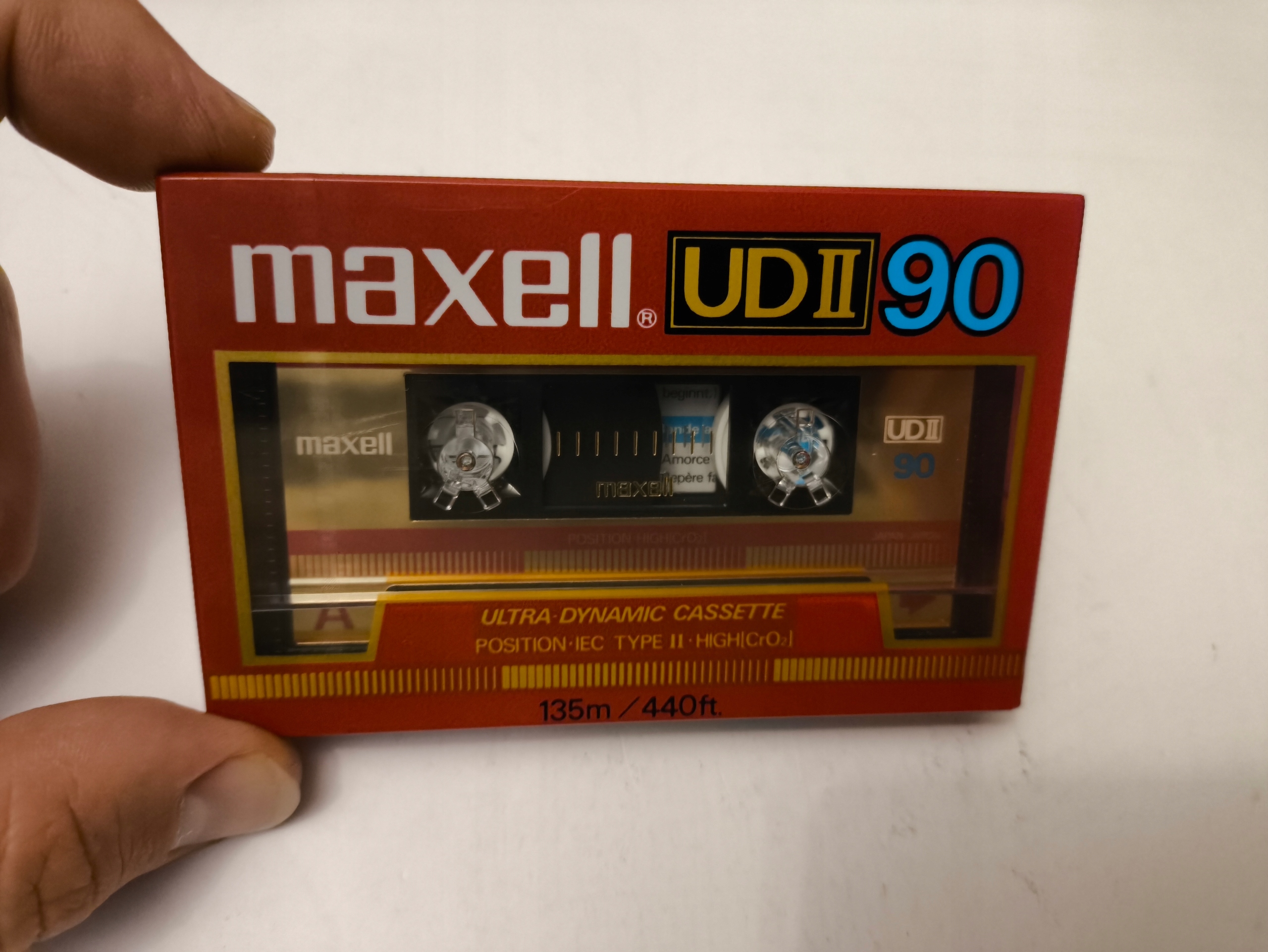 Maxell Udii Ud II 90 UDII90 Japan Nos *2379