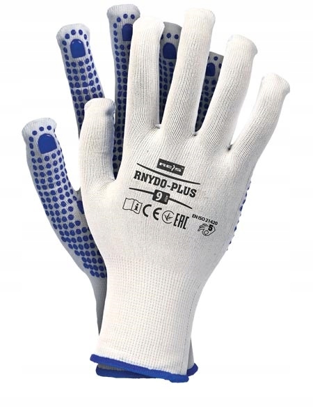 

Rękawice Robocze Nakrapiane Rnydo-plus r. 9