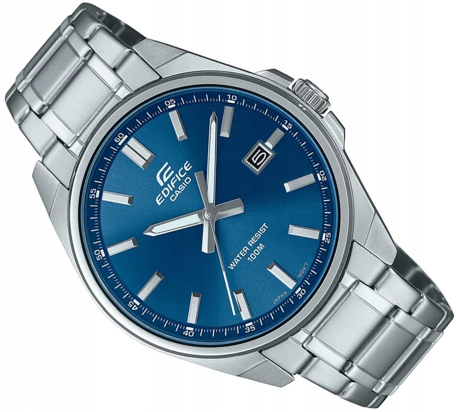 Klasické Pánské Hodinky Casio Edifice EFV-150D-2AVUEF Modré Data Box