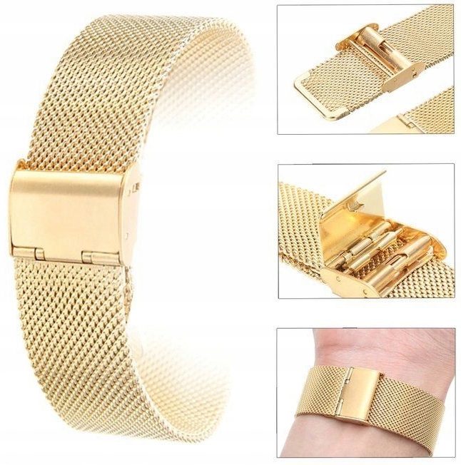 PASEK XIAOMI AMAZFIT BIP/GTS 2 3 4 MINI/GTR 42MM Materiał stal