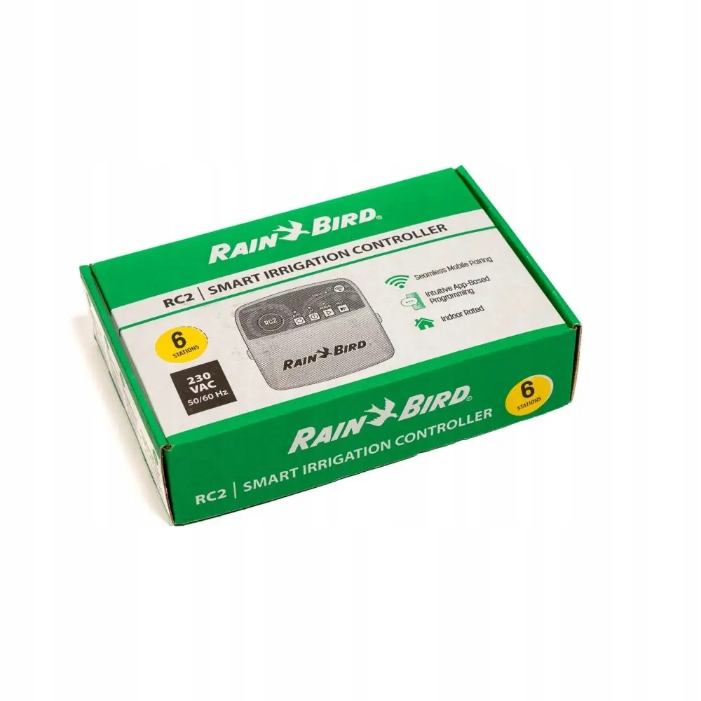 Sterownik Rain Bird RC2 Wi-Fi 6 sekcji >nowy Bez Zasilacza<