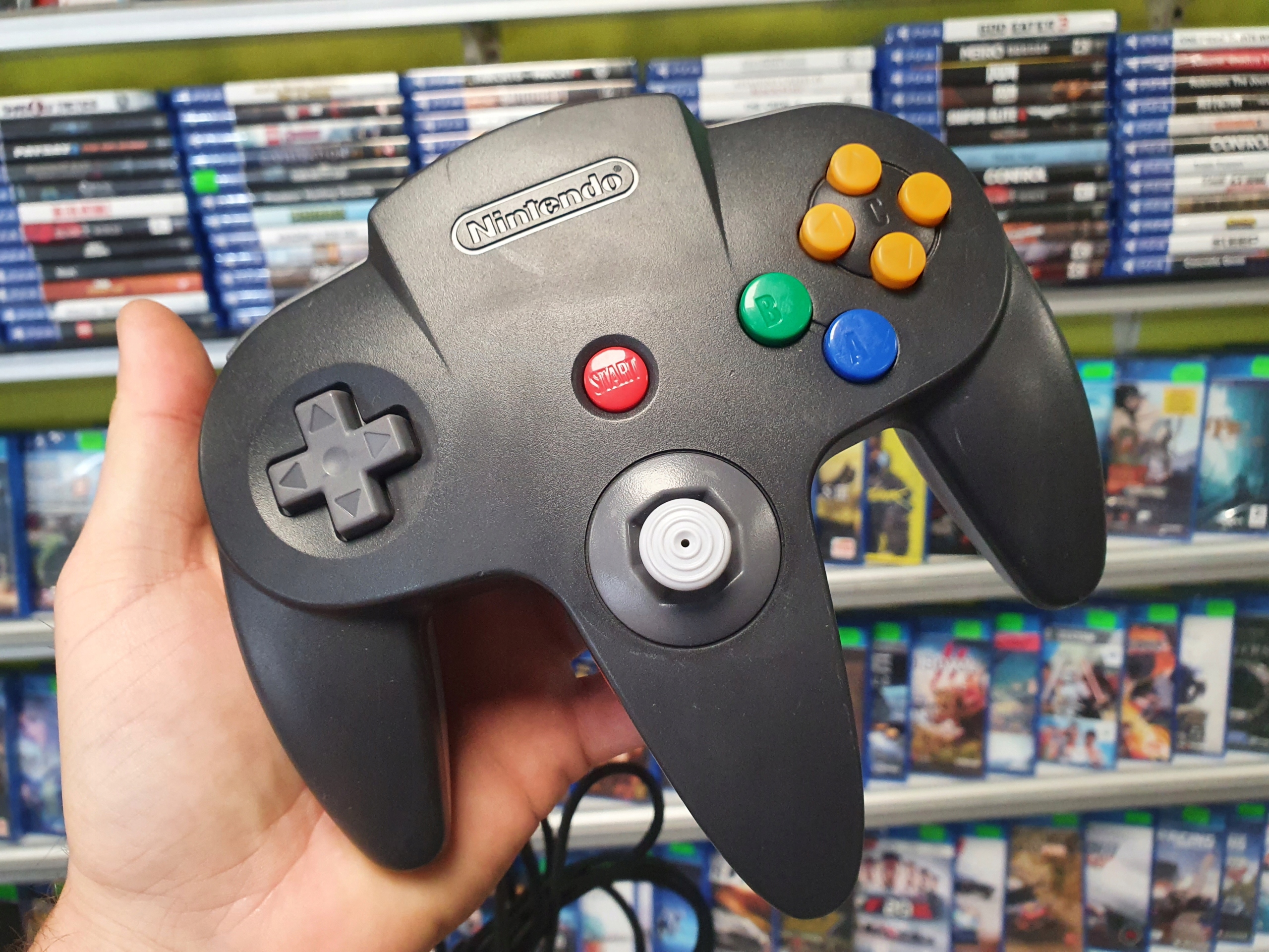 ORYGINALNY PAD NINTENDO 64 N64 CZARNY SZARY Producent Nintendo