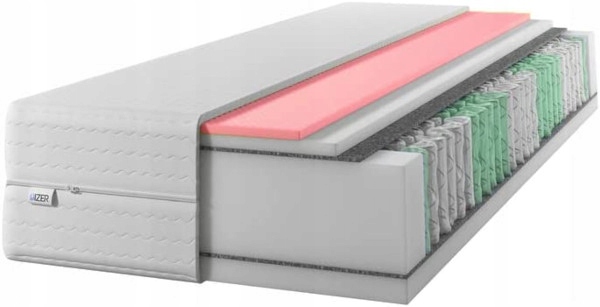 Matrace 80x190 kapesní kapsa Visco Memory Oboustranná