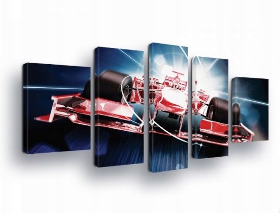 Obraz 170x100 Rýchlosť Formula1 auto preteky dynamika pohyb energia