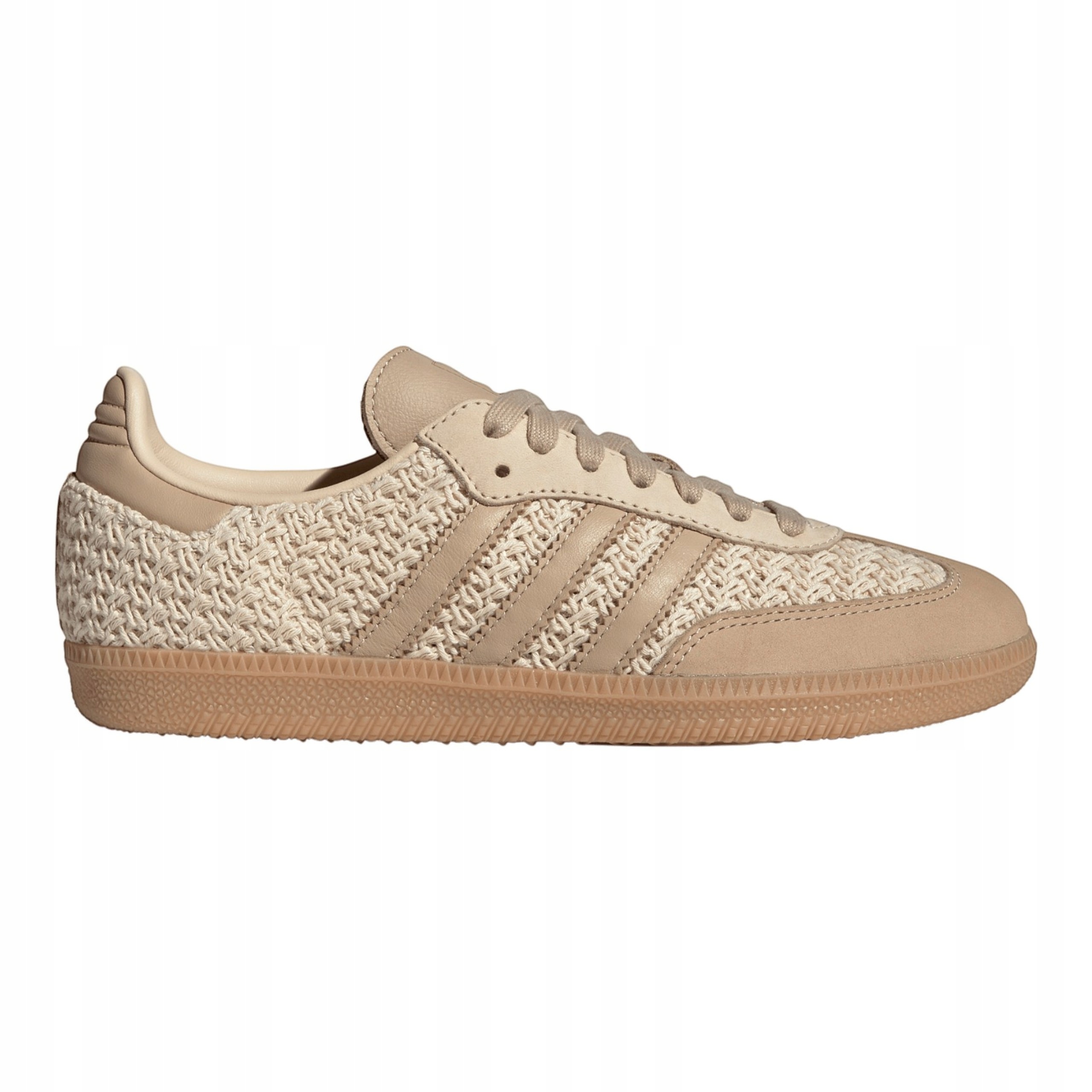 Buty damskie Adidas Samba Og JR9446 beżowe materiałowe sportowe 37 1/3