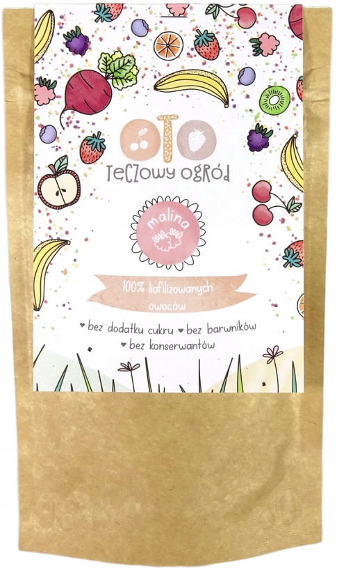 LIOFILIZOWANE OWOCE MALINY W PROSZKU OTOLANDIA 40g