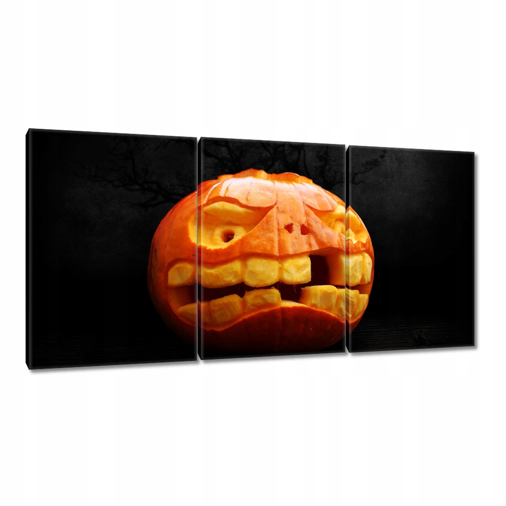 

Obrazy 120x60 Halloween Dynia Dynie
