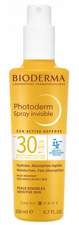 Bioderma Photoderm Lekki Spray SPF30 Ochronny do Ciała 200ML