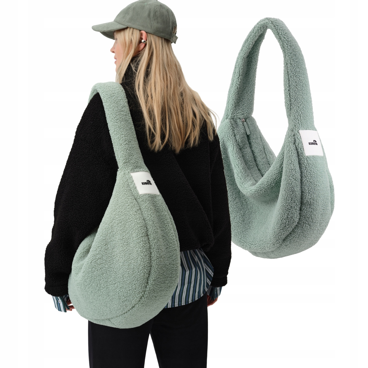 Shopper Polarová Taška Kubota Cushy Mátová Nákupní Taška Kabelka