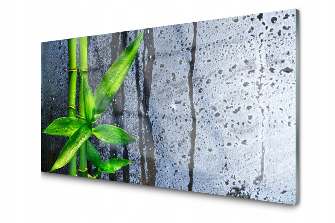 

Panel szklany Płytka Bambus Liść Roślina 120x60