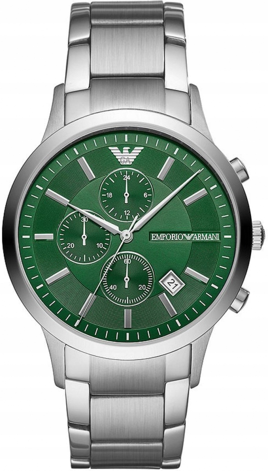 Pánské módní zelené hodinky Emporio Armani AR11507.