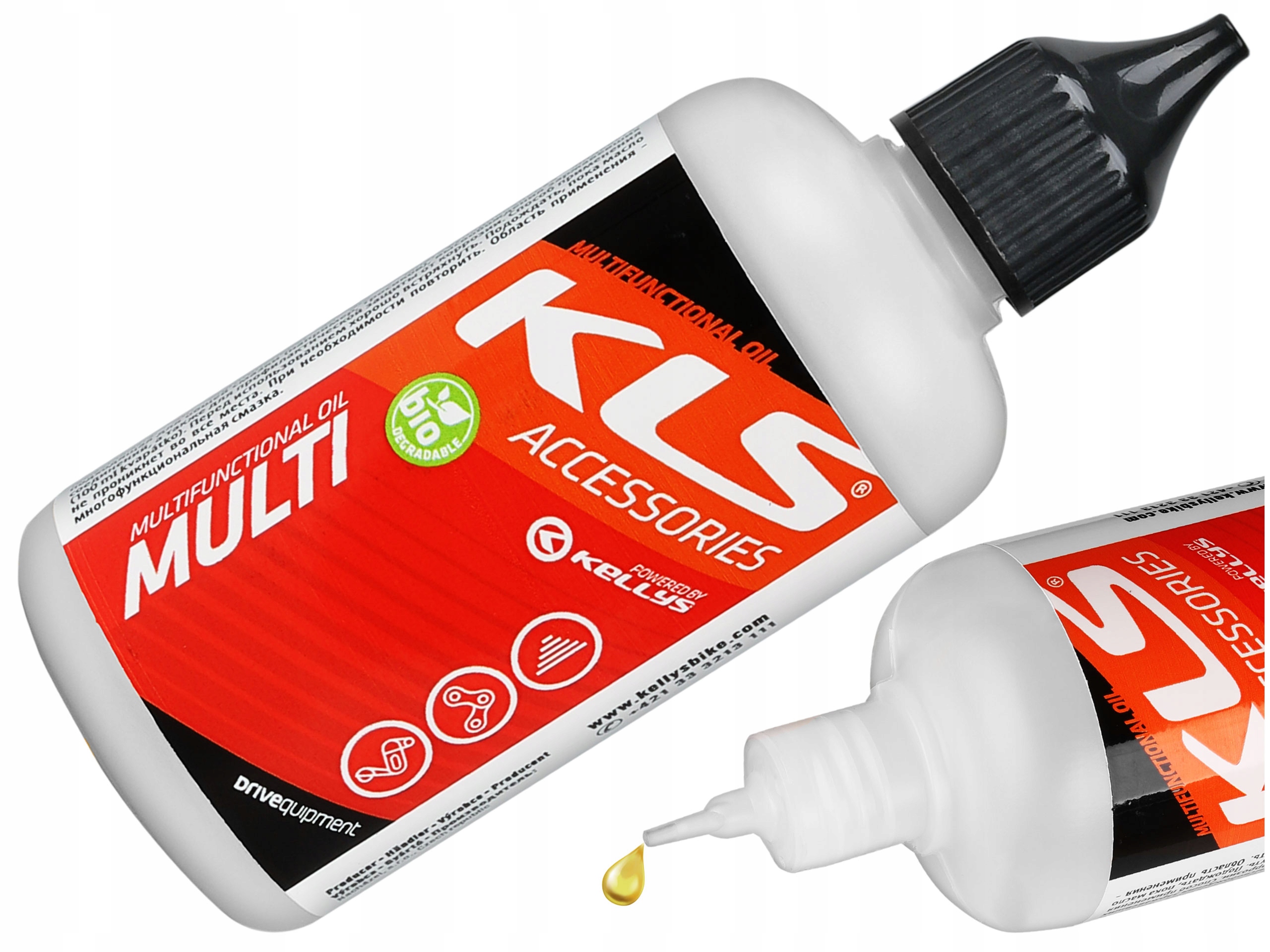 

Olej Do Przerzutek Łańcucha Kaset Kellys Bio 100ML