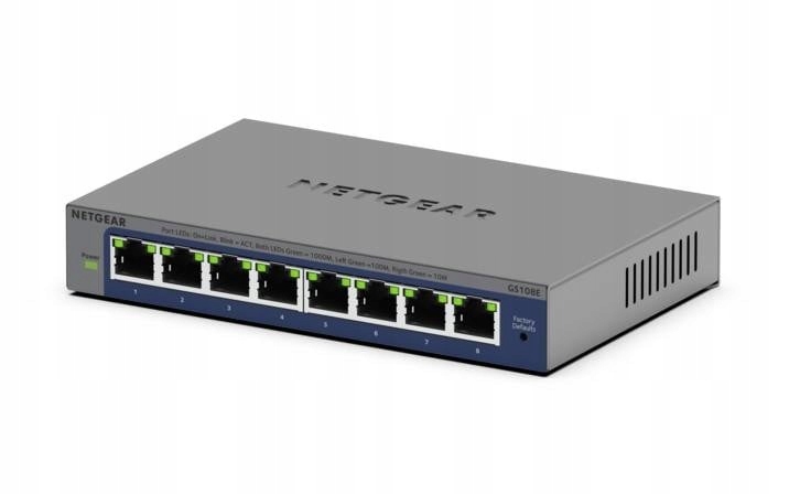 Netgear GS108E-400EUS Switch 8xGE