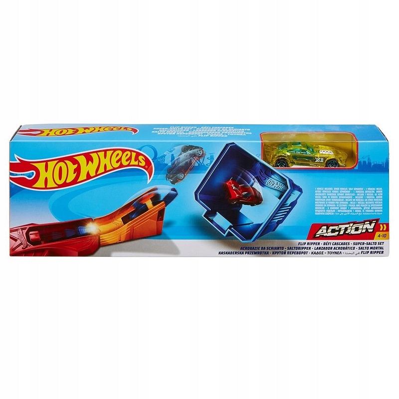 

FTH79 tor wyrzutnia kaskader przewrotka Hot Wheels