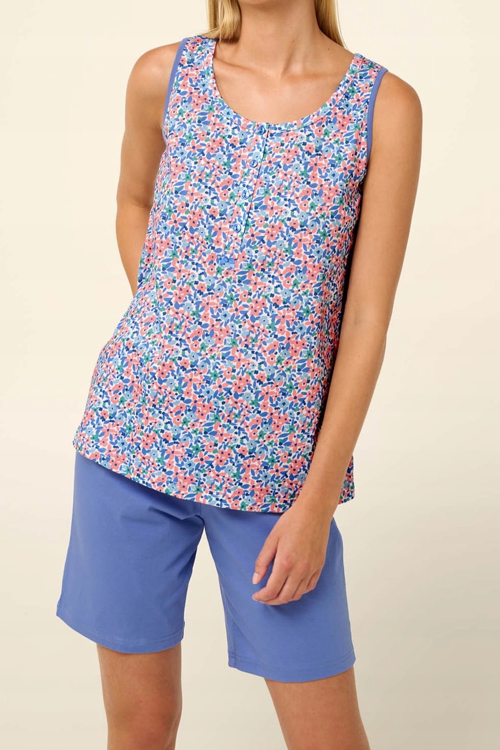 Dámské pyžamo Vamp 22204 bavlna [Velikost XL]