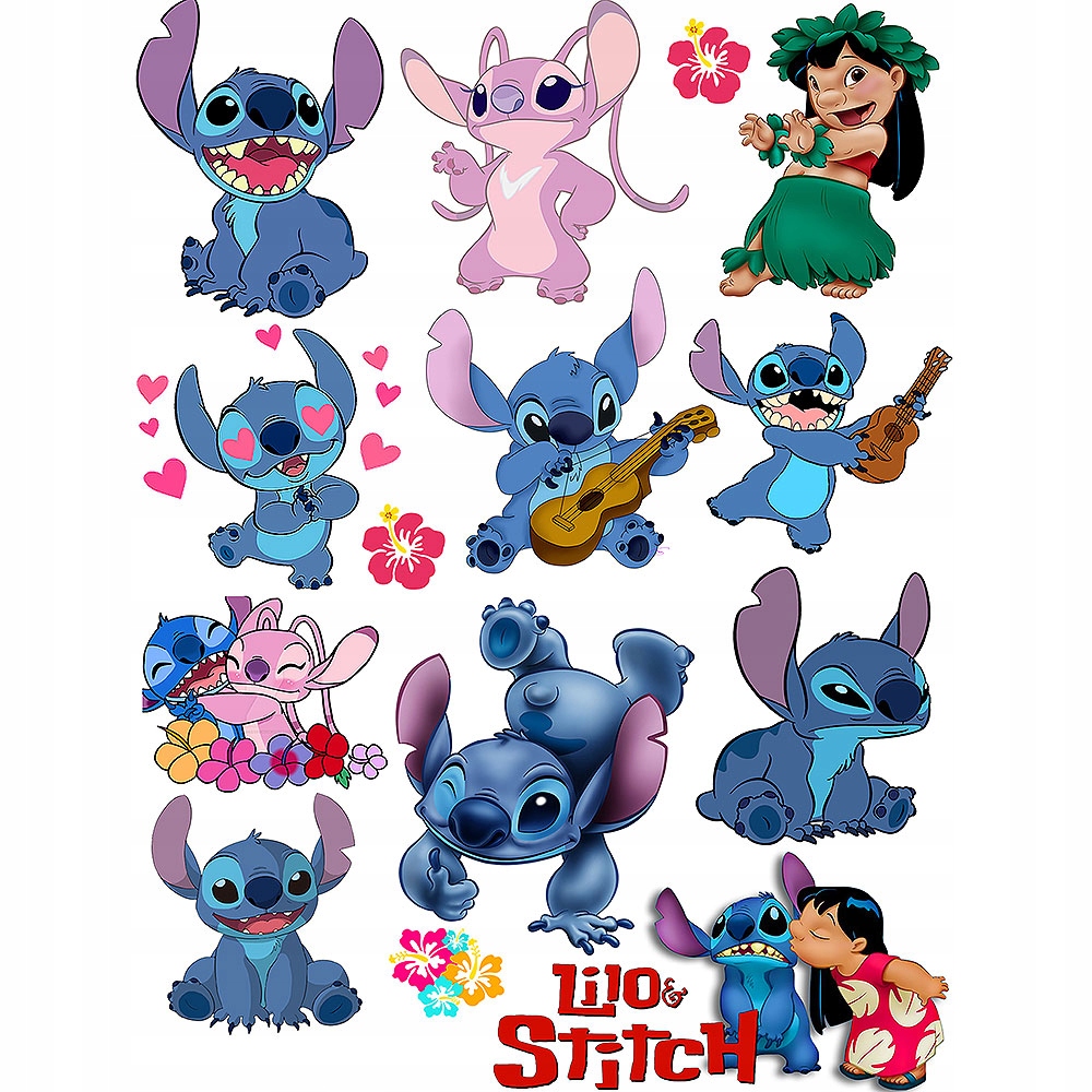 TATUAŻE DLA DZIECI ZMYWALNE TYMCZASOWE STITCH WZORY JAKOŚĆ Autor Ultimate