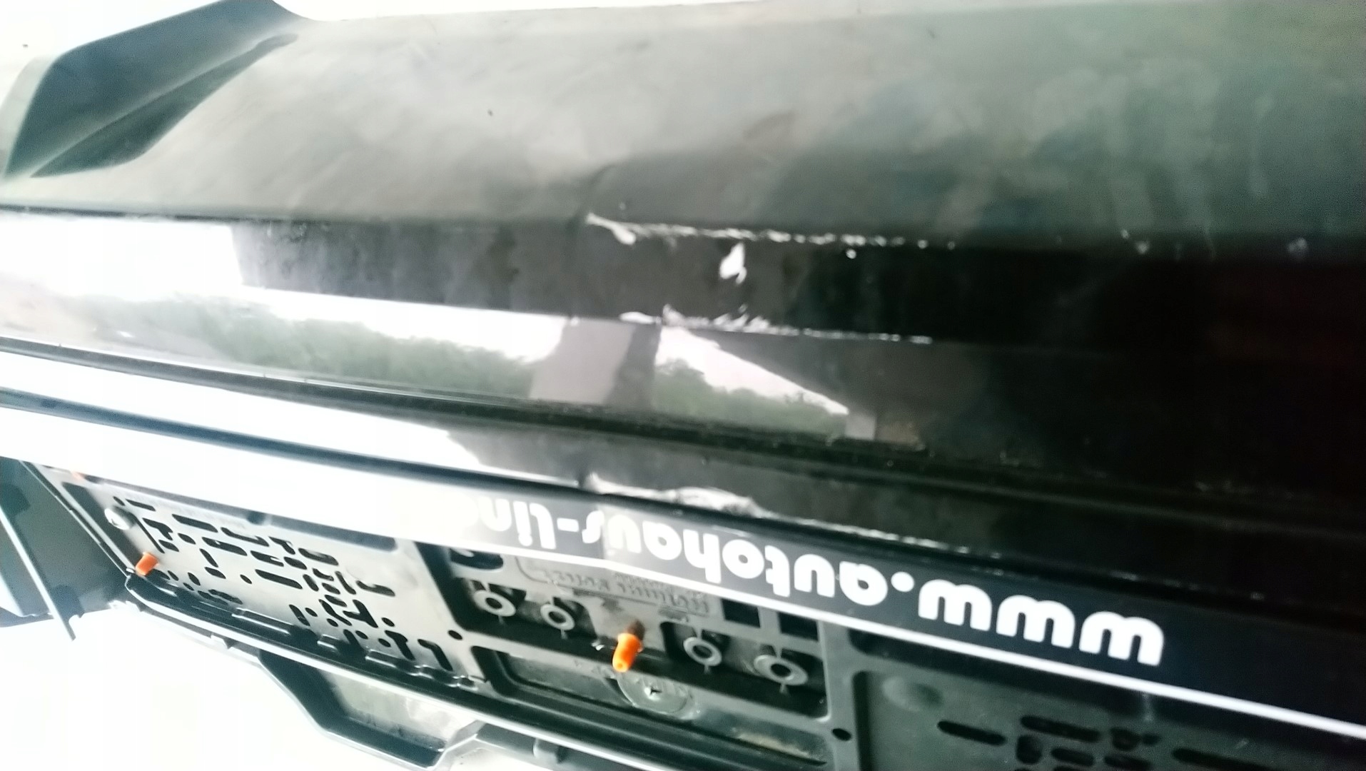 SPOILER der Stoßstange heck RENAULT CLIO IV LIFT