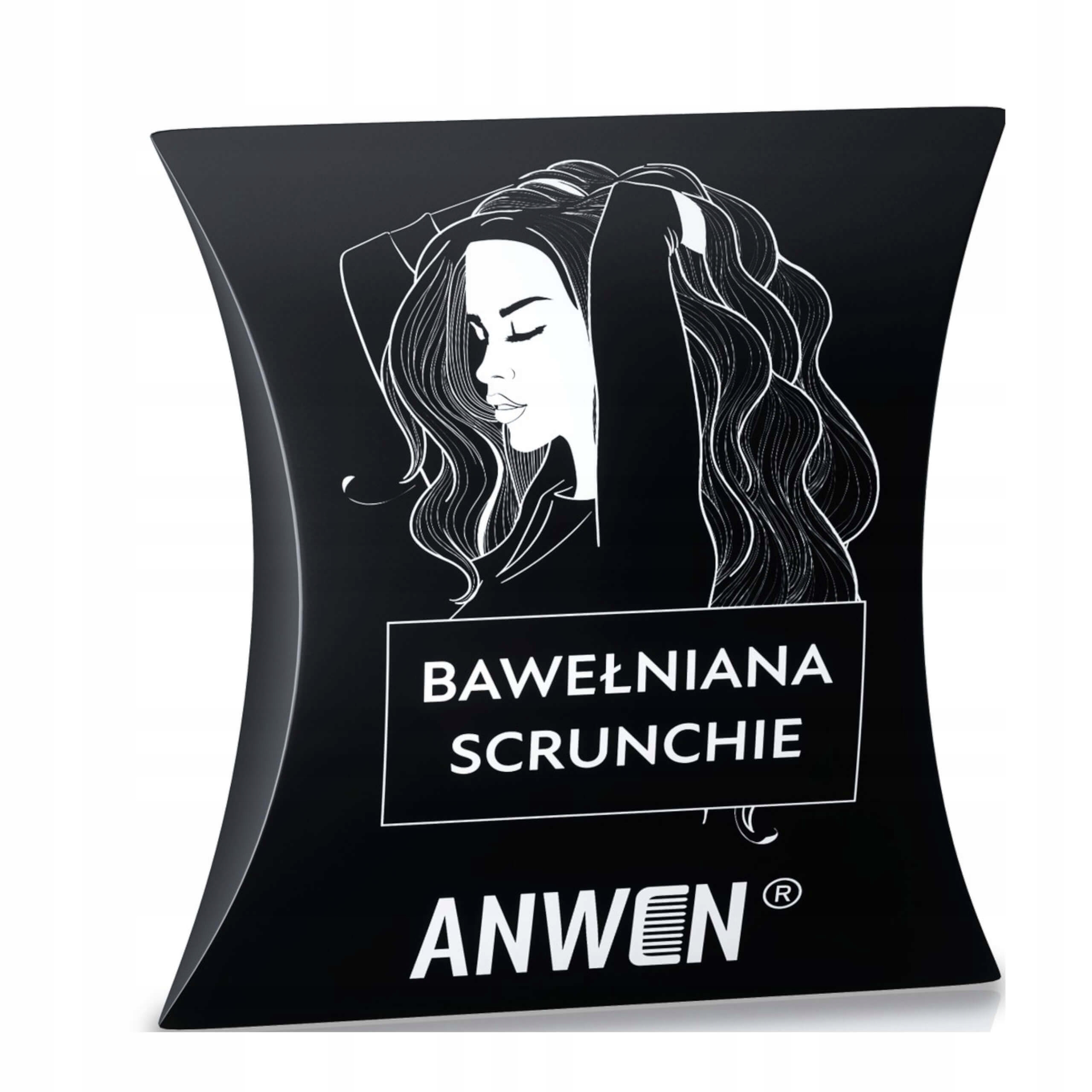 

Anwen Bawełniana gumka do włosów Scrunchie