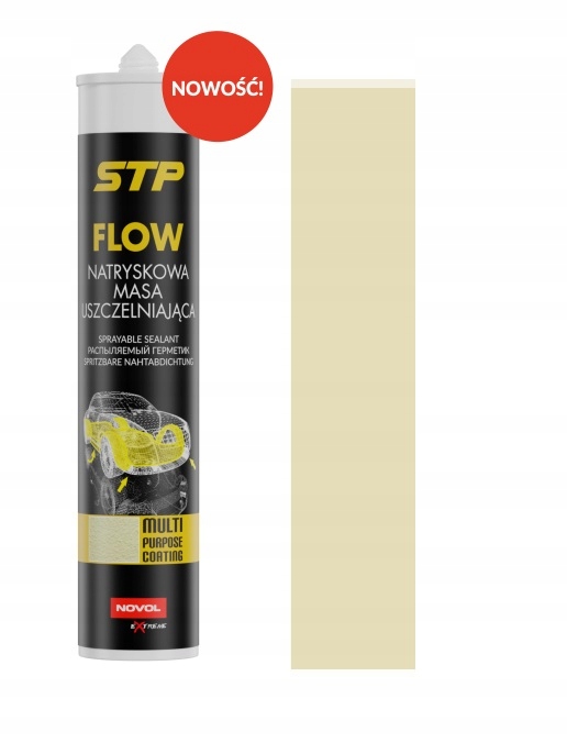 

Novol Stp Flow Masa Natryskowa Beżowa 290 ml