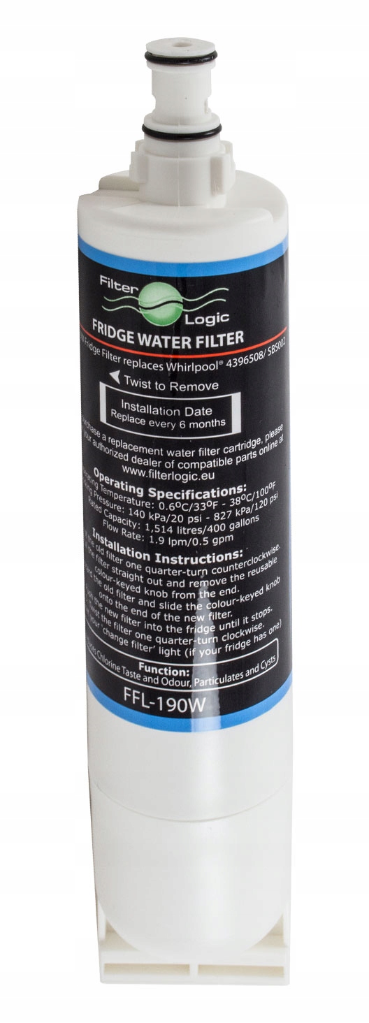 Filtr wody do lodówki WHIRLPOOL SBS002 FilterLogic Stan opakowania oryginalne