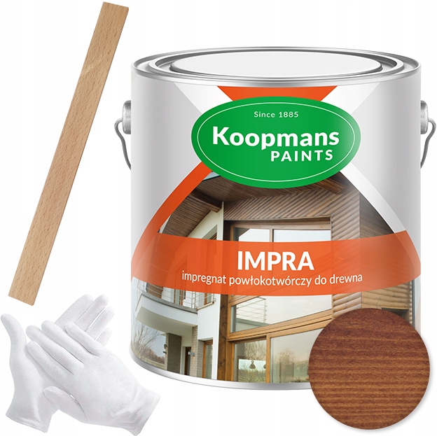 Impregnat do drewna Koopmans Impra 2,5l 111 teak naturalny
