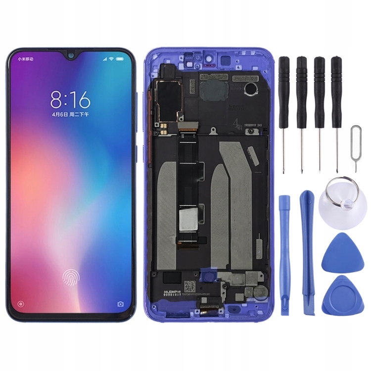 Original LCD Screen for Xiaomi Mi 9 SE Digitizer Full Assembly with Blue