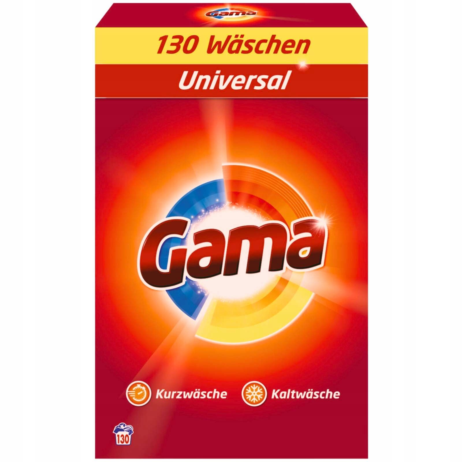 

Gama Uniwersalny Proszek do Prania 130 Prań 8,45kg