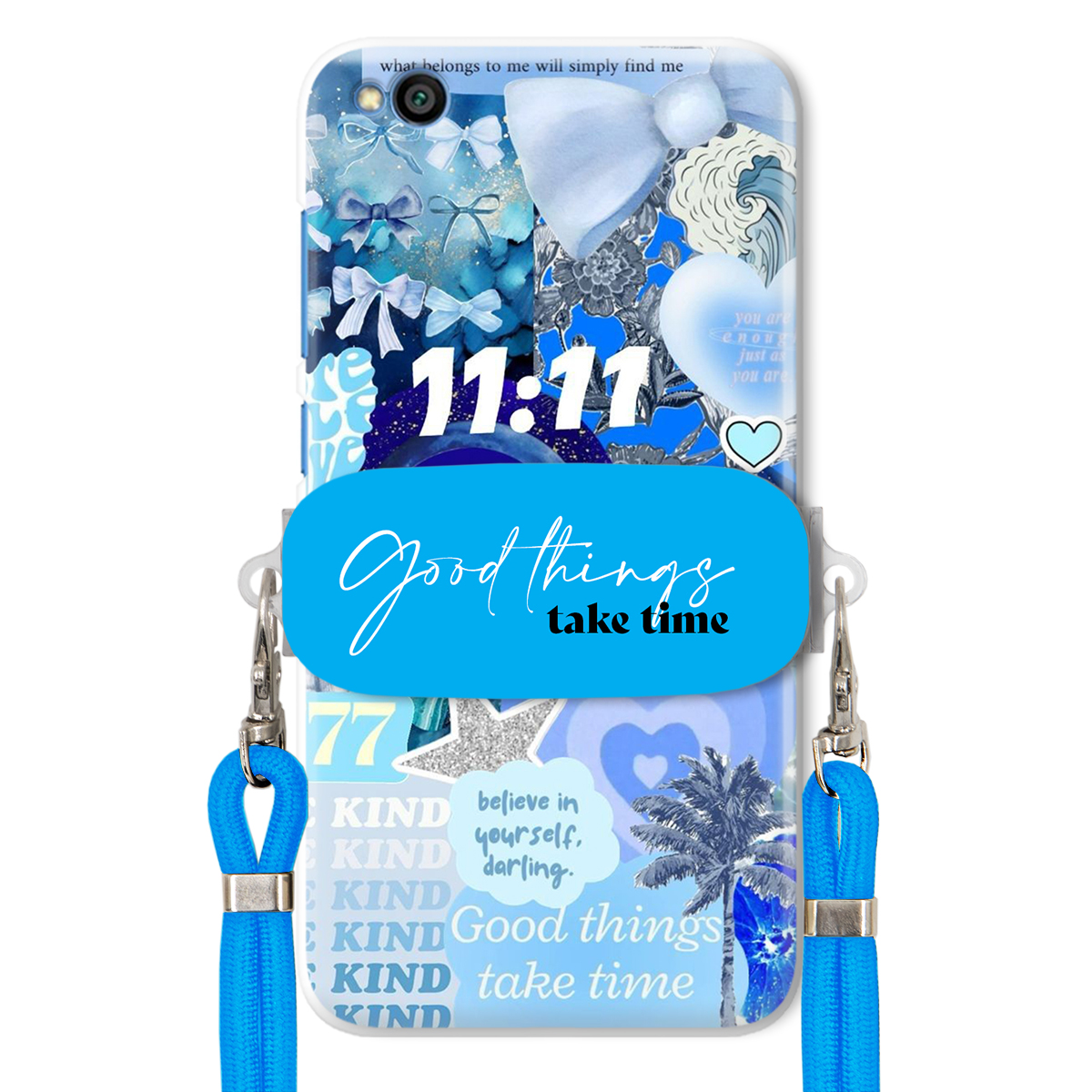 Puzdro pre Xiaomi Redmi Go Držiak Crossbody vodítko Good Things Sea Lata