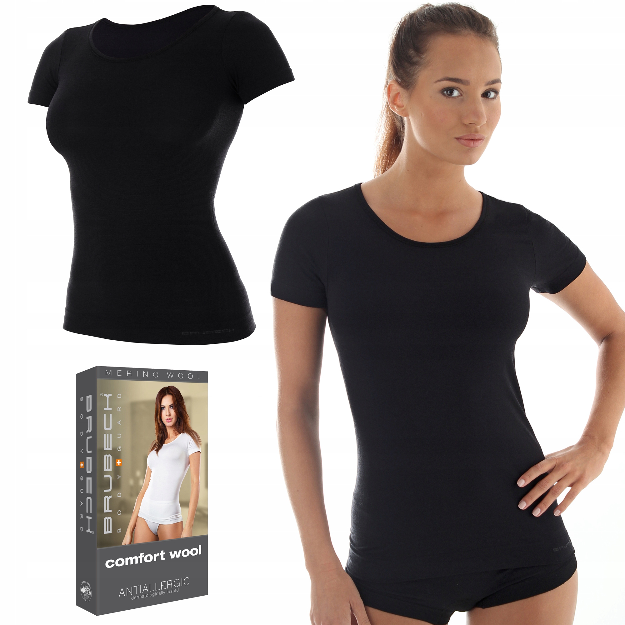 

Brubeck SS11020 koszulka damska T-shirt - XL