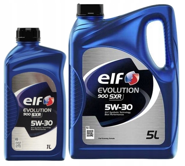 Olej silnikowy Elf Evolution 900 Sxr 5W30 (5+1) 6L