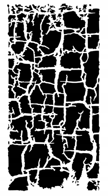 Architektonický beton Dekorativní Omítka Malířská Šablona 130 cm