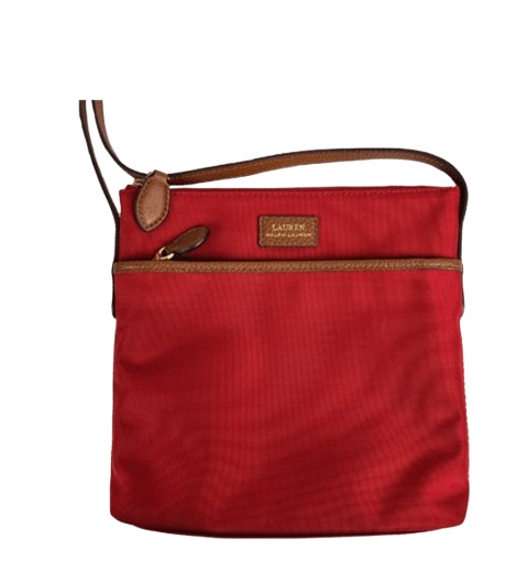 Lauren Ralph Lauren Červená Kabelka Přes Rameno Na Pásku W_a
