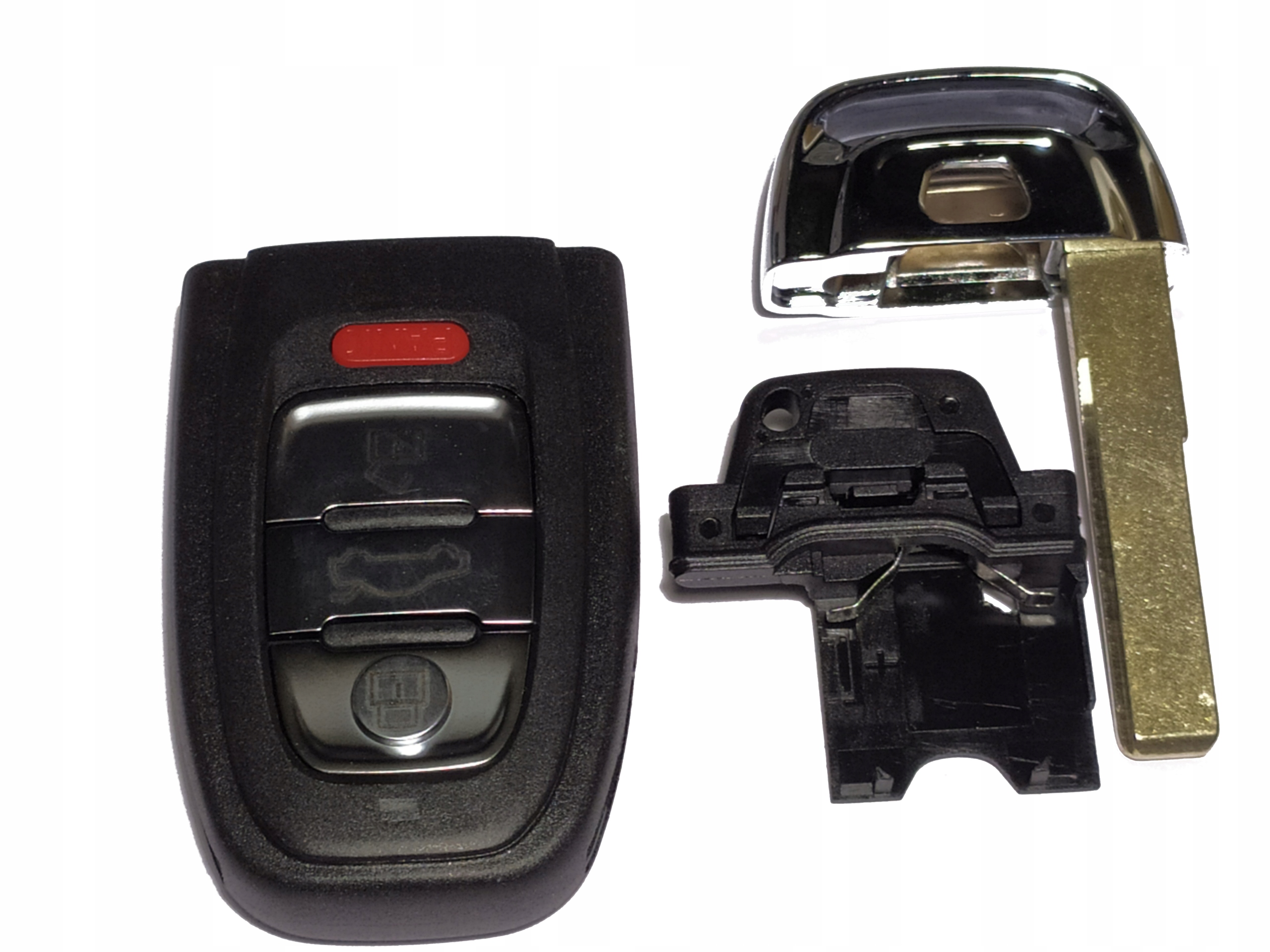 KLUCZYK PILOT OBUDOWA DO AUDI A3 A4 A6 A8 Q3 Q5 Q7 Numer katalogowy części AU40