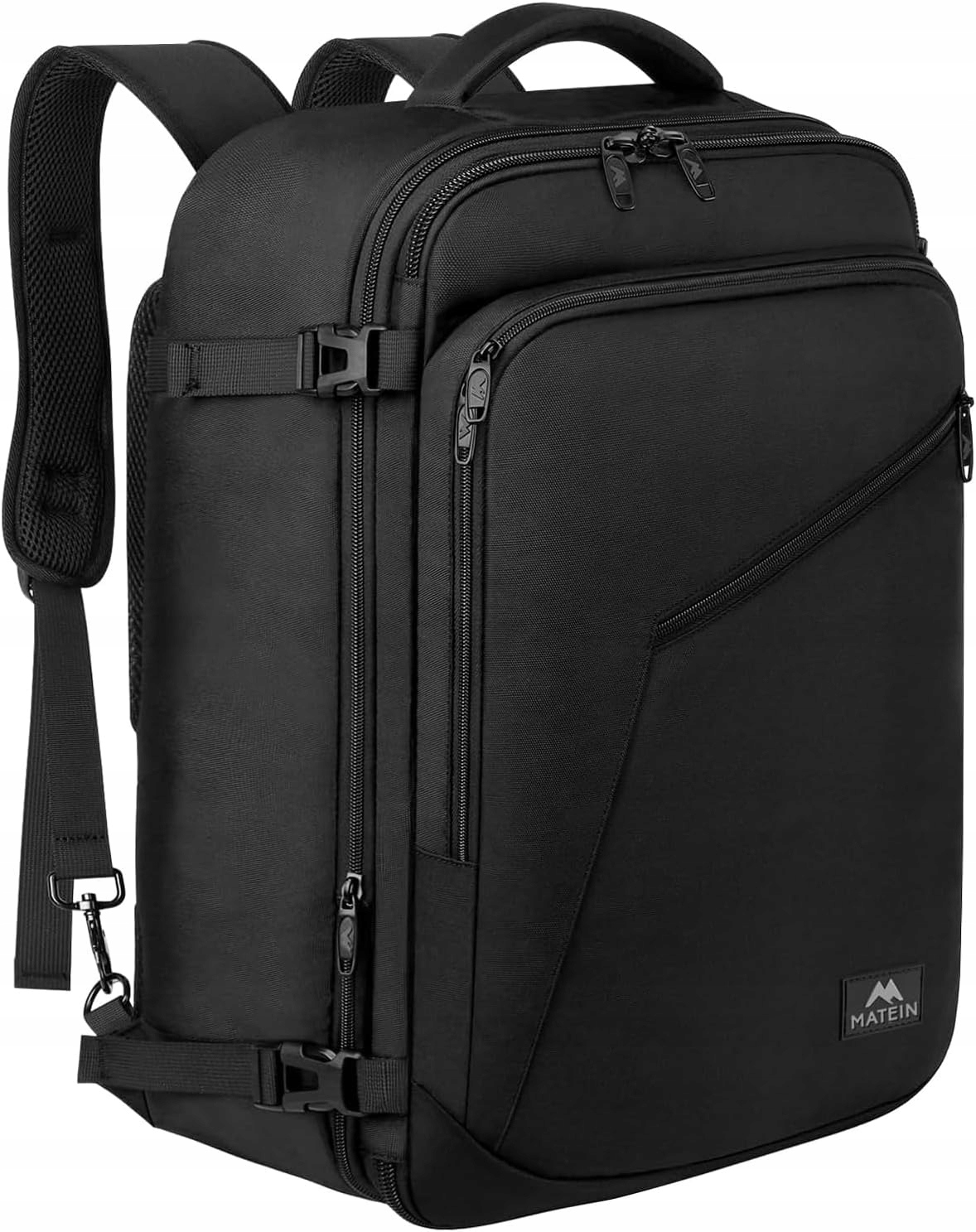 Bagaż Podręczny 40x20x25, 20L Plecak Podróżny Czarny