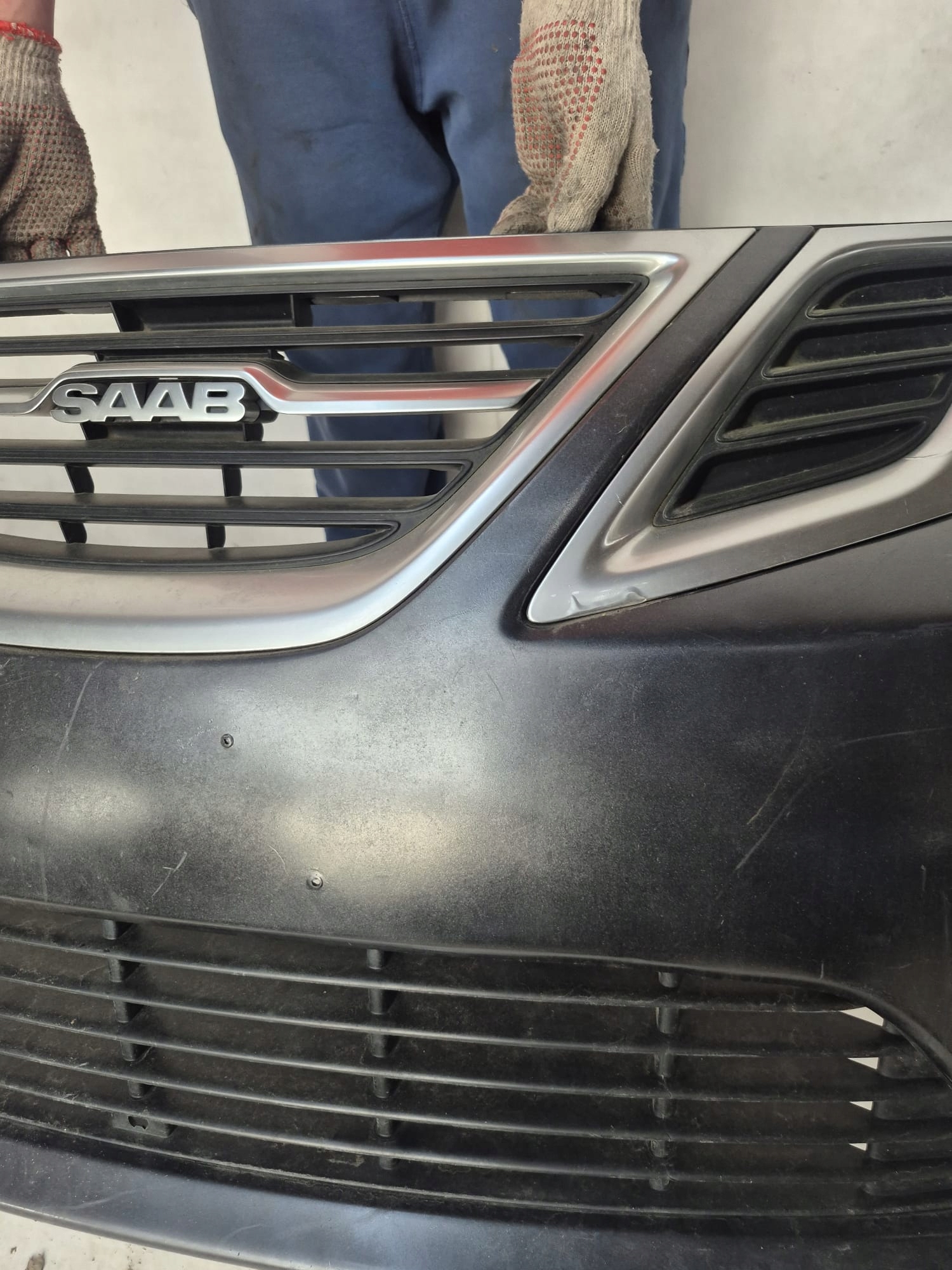 SAAB 93 9-3 II LIFT 07- AERO GRIFFIN bumper front front SPR