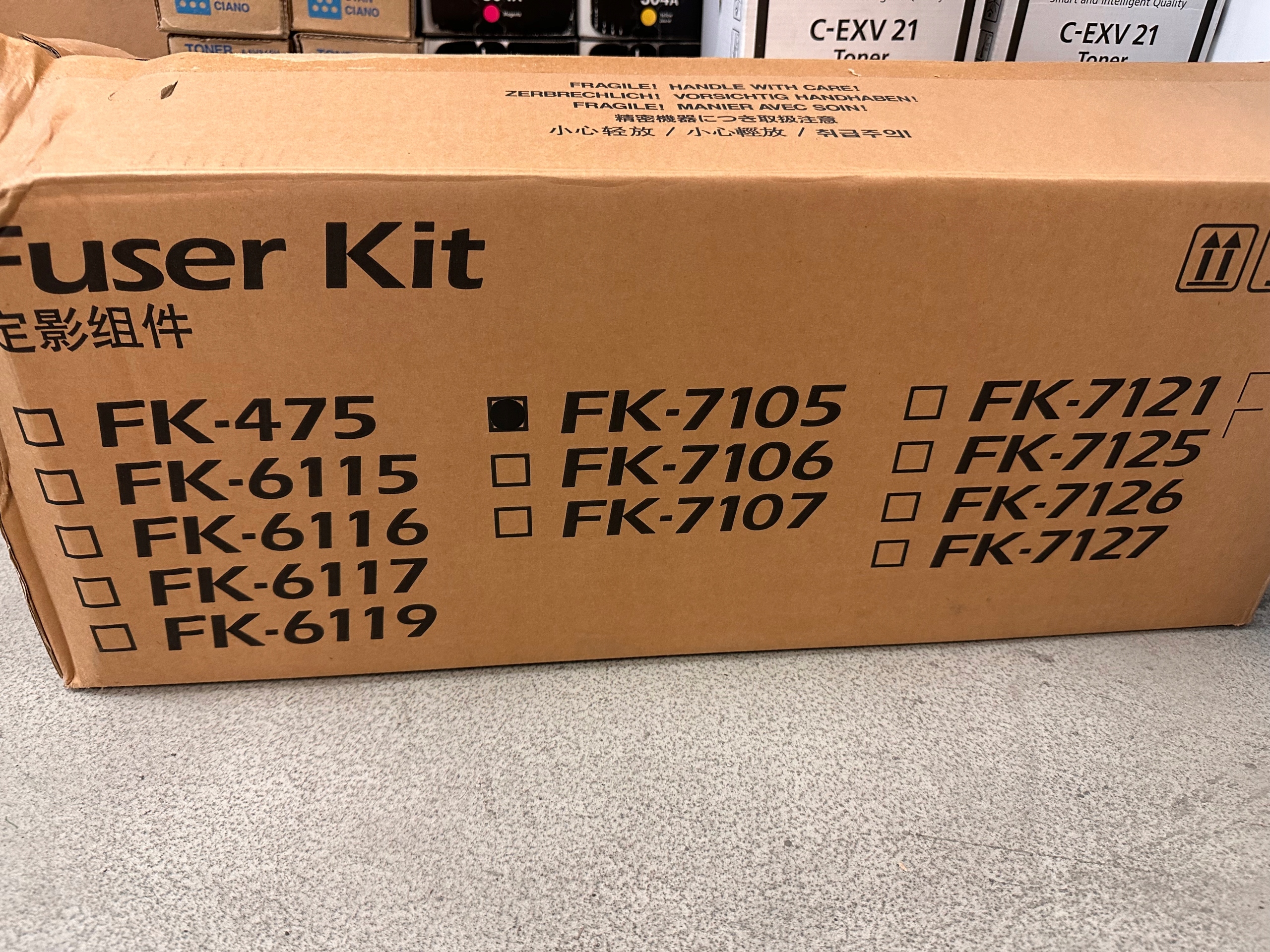 Fuser Kyocera FK-7105 Originál 302NL93070 pro TASKalfa 3010i, 3510i, 3011i,