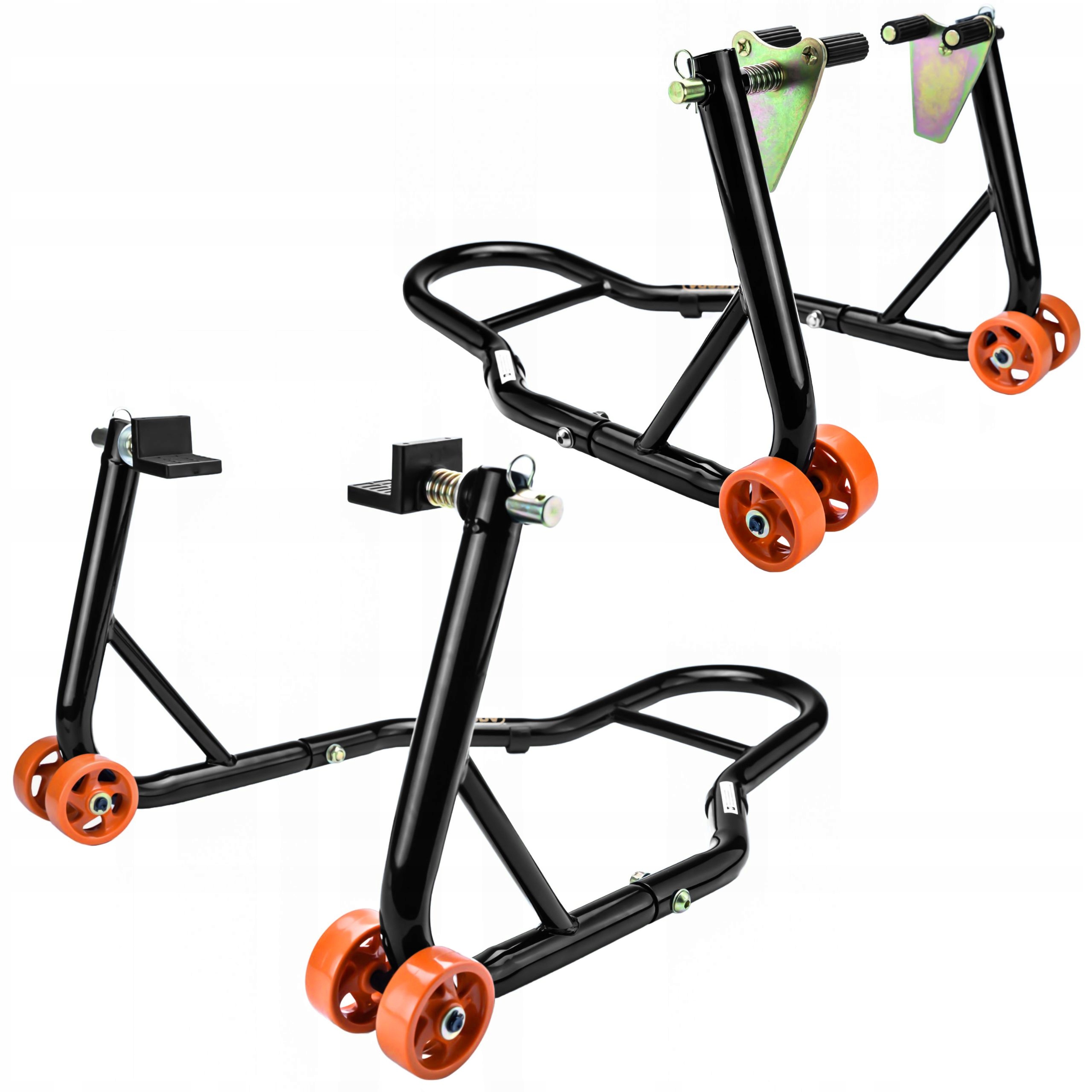 Podnośnik motocyklowy Verda zestaw 2 szt. udźwig 270 kg wysokość 10-350 mm