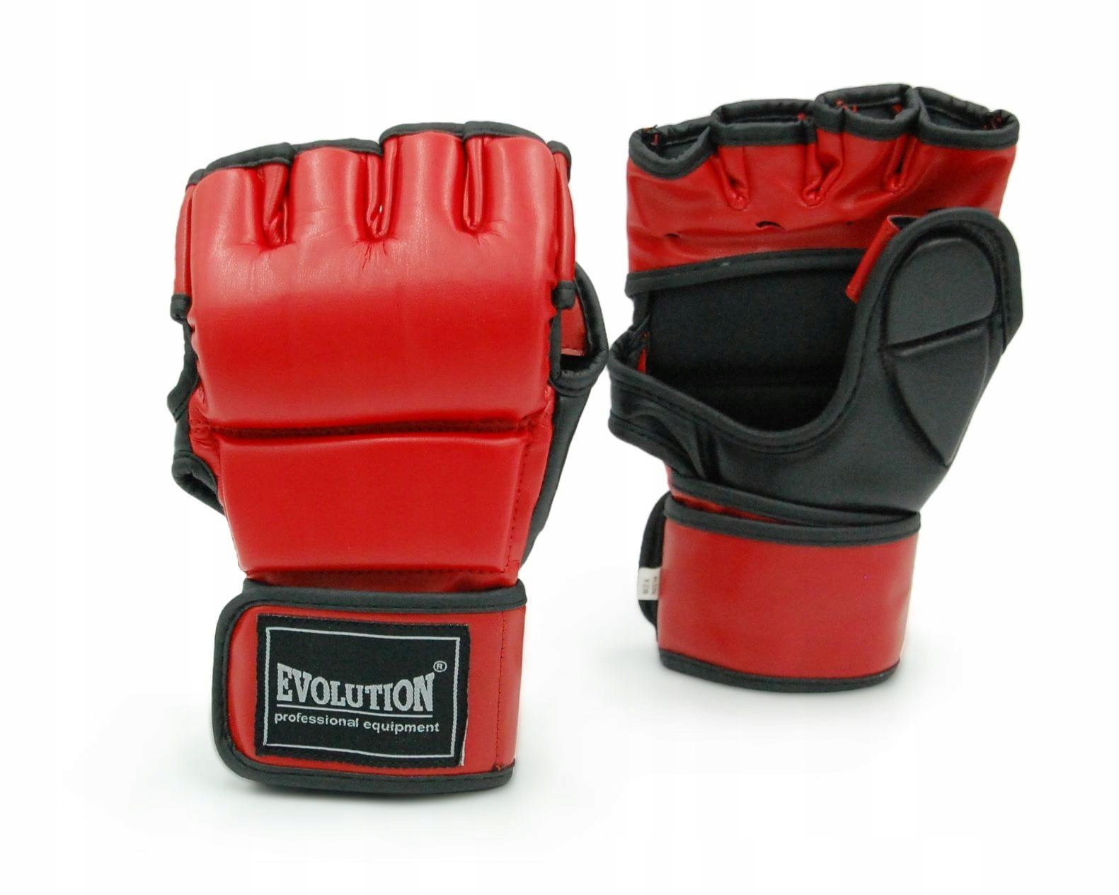 Rękawice Mma Na Worek Red Fight Evolution L