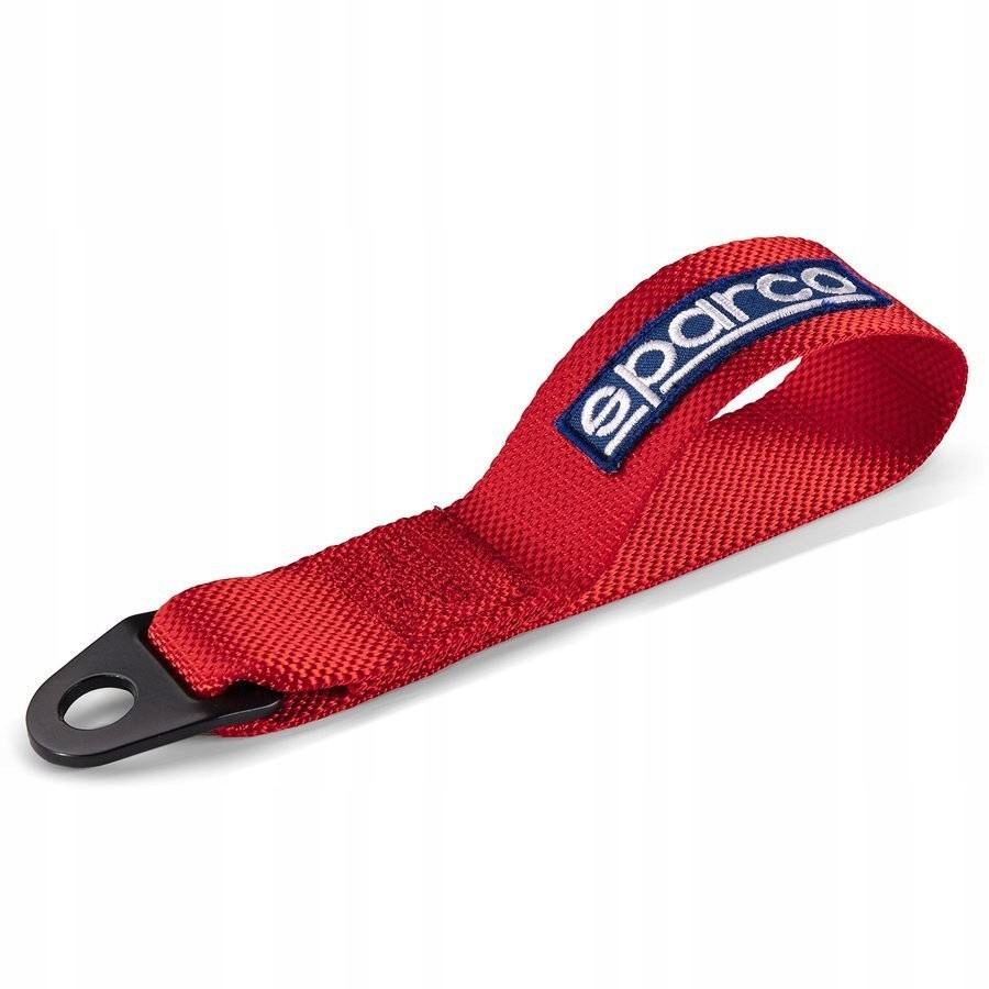 

Hak holowniczy Sparco taśmowy 2" czerwony