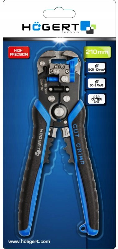 SZCZYPCE Automatyczny ściągacz izolacji 210mm Model HT1P182