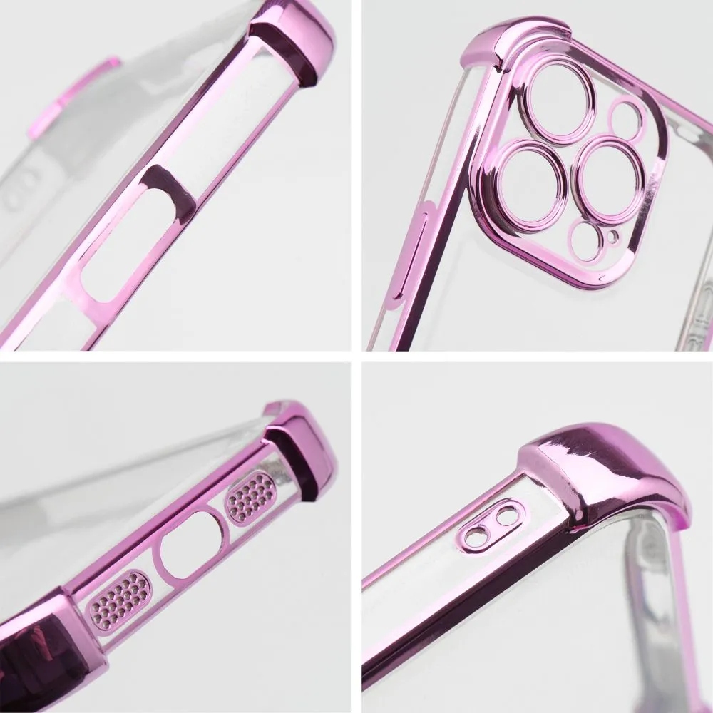 Futerał do iPhone 16e (se 4 2025) 17e Antishock Electro purpurowy