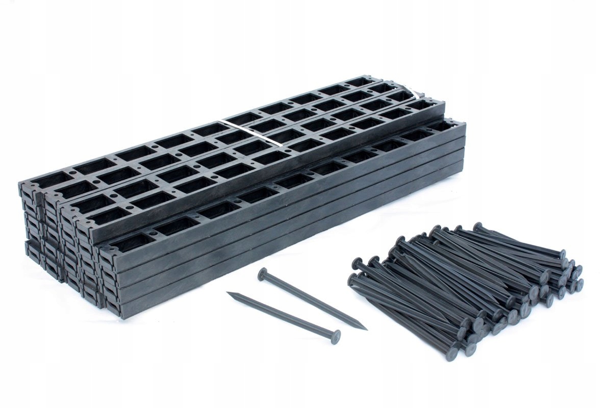 

Obrzeże Ekobord Mini 27mmORYGINAL 48 szt+100 kotew