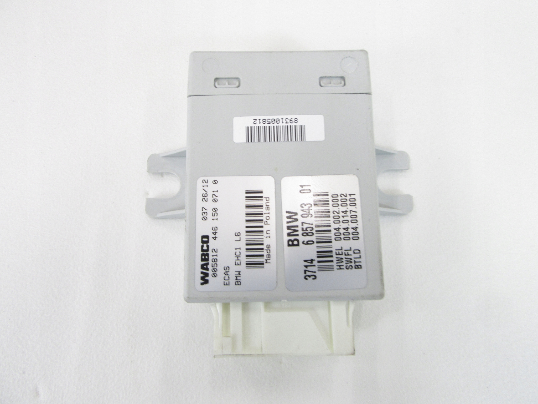 module control unit NIVO springing pneumatycznego BMW 5 F11