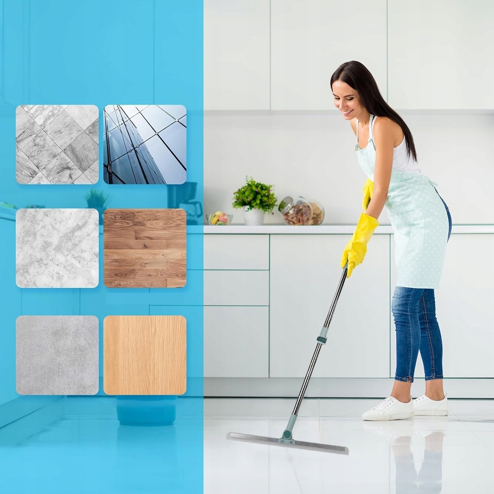 WIELOFUNKCYJNE GUMA ŚCIĄGACZKA DO ZBIERANIA ŚCIĄGANIA WODY 60 CM + TRZONEK Kod producenta ŚCIĄGACZKA DO WODY GUMOWA