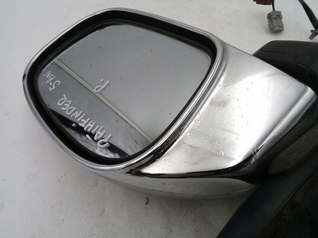 Nissan Pathfinder R50 mirror right electrics 5 PIN chrom chromowane