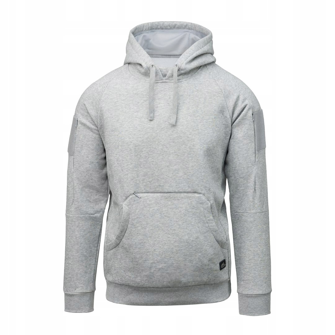 Mikina Urban Hoodie Lite Kangaroo Světle šedá M