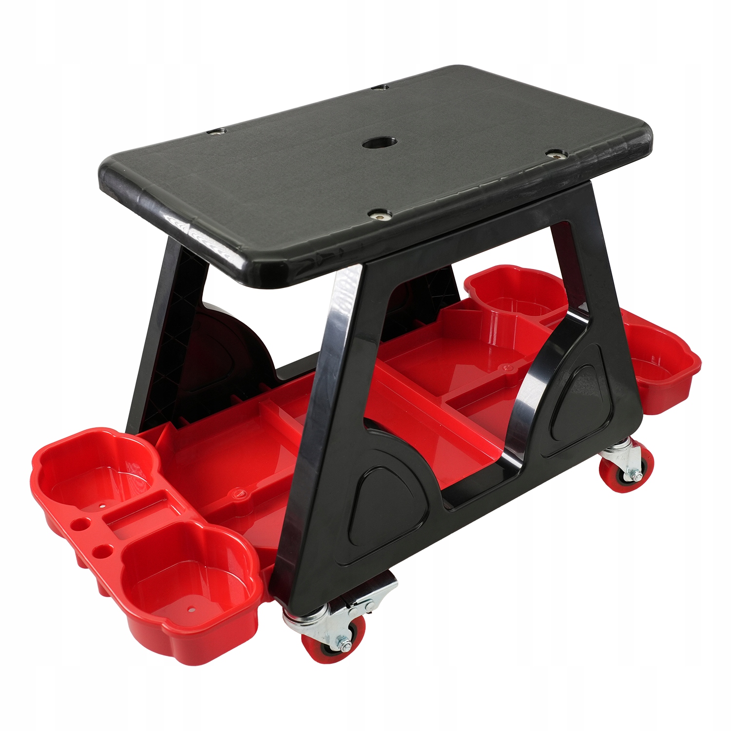 Dílenská Stolička Na Kolečkách S Policí Na Nářadí Do Garáže G.i.kraft